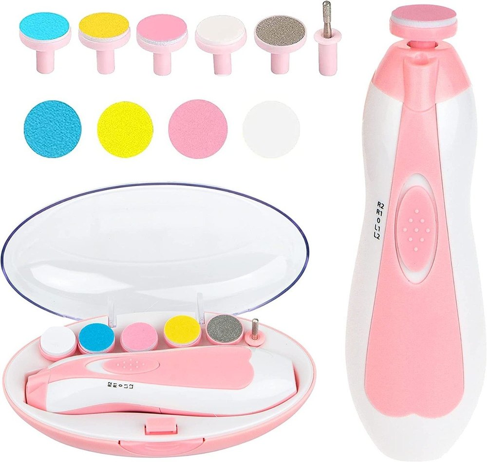 SafeNail™ Premium Baby Electric Nail Trimmer & Polisher Set