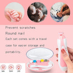 SafeNail™ Premium Baby Electric Nail Trimmer & Polisher Set