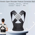 Premium Posture Corrector for Men & Women – Adjustable & Invisible Back Support Belt