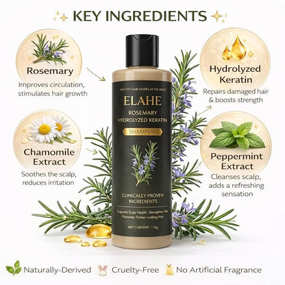 Rosermary Keratin Hair Shampoo